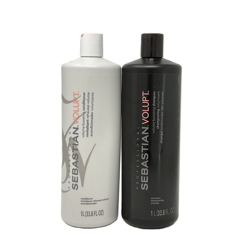 Sebastian Volupt Shampoo and Conditioner Duo Liters, 33.8 oz Each